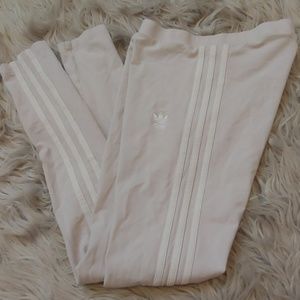 Light pink adidas leggings